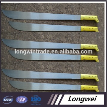 High quality Steel Machete Knife M205 with plastic handle for sale
