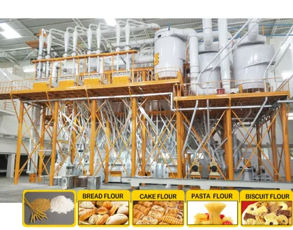 automatic flour mill PLC Wheat Flour Milling Machine wheat flour mill