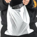 Thickened white courier bag