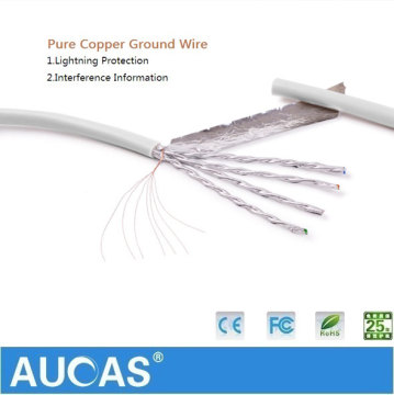 Telecommunication cat6 ethernet cable cat7 patch panel& patch cord 100% test passed
