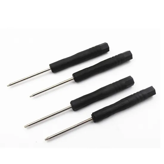Torx Plastic Handle Mini Screwdriver Set: T2, T3, T4, T5, T6 Sizes Included