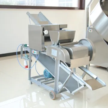 Small Snack Food Machine Chin Chin Cutting Machine Food Extruder