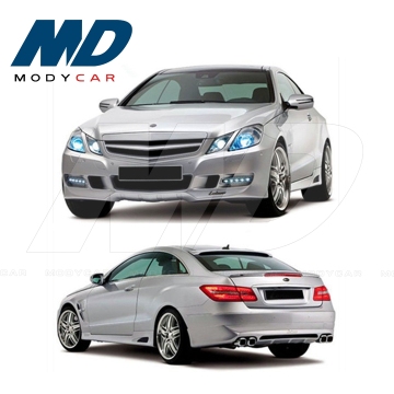 Bộ dụng cụ thân sợi thủy tinh kiểu Lorinser cho 2010-2013 Mercedes-Benz E-Class W207 Coupe 2D
