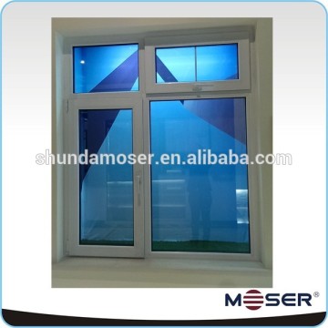 high performance heat insulation UPVC vinyl glass window and door- Tilt and turn window