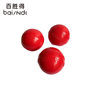 Plastic Practice Cricket Balls (Red)