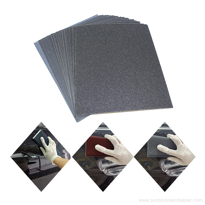 Low Price A4 Size Abrasive Red Waterproof Sandpaper