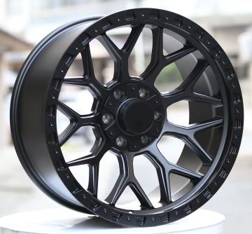 20-inch Matte Black Full-Painted Wheels