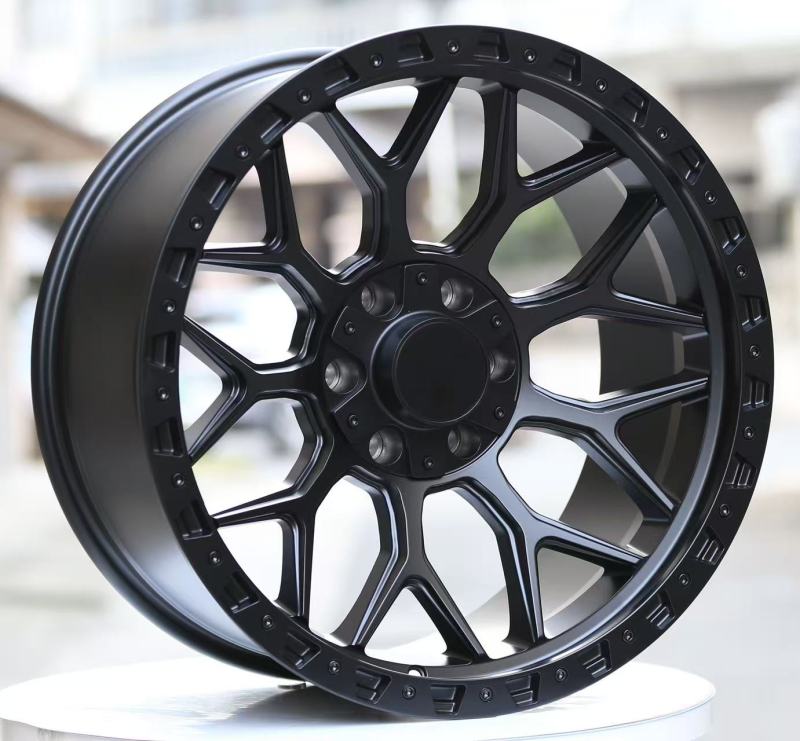 20-inch Matte Black Full-Painted Wheels