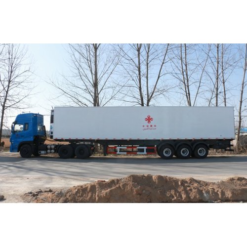 Semirreboque refrigerado 3Axles novo 15 metros 77m³