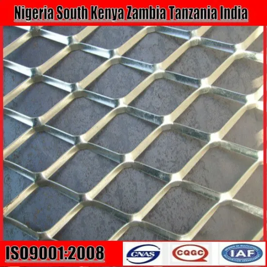Galvanized flat expanded metal sizes