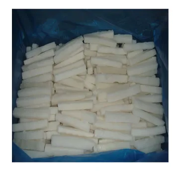 eu treated frozen calamari strip,frozen calamari clean strip,european treated squid strip