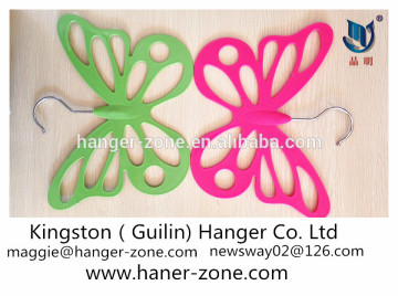 Wholesale Colorful Plastic Butterfly Shaped Scarf Hanger