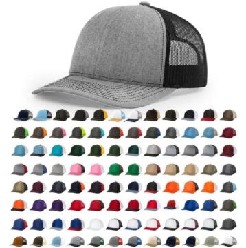 Anpassad logotyp Richardson 112 form snapback trucker hattar för golf och sport