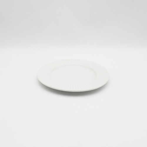 Conjunto irregular de mesa de mesa 12pcs Conjunto de jantar branco fosco