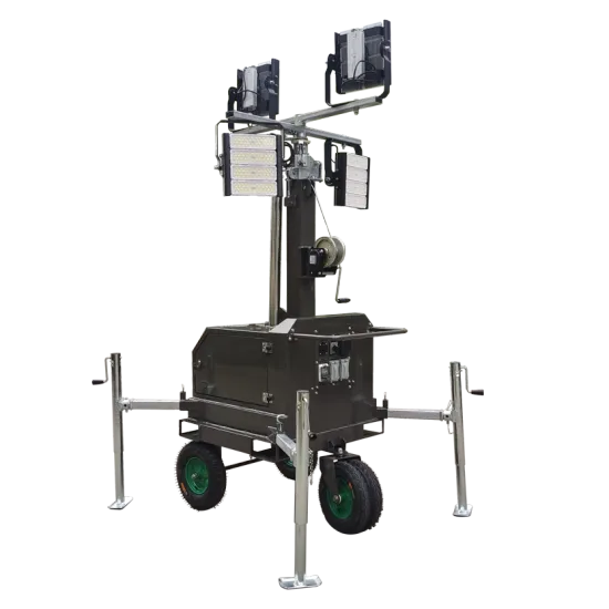 7 m light Tower telescope mast outdoor LED