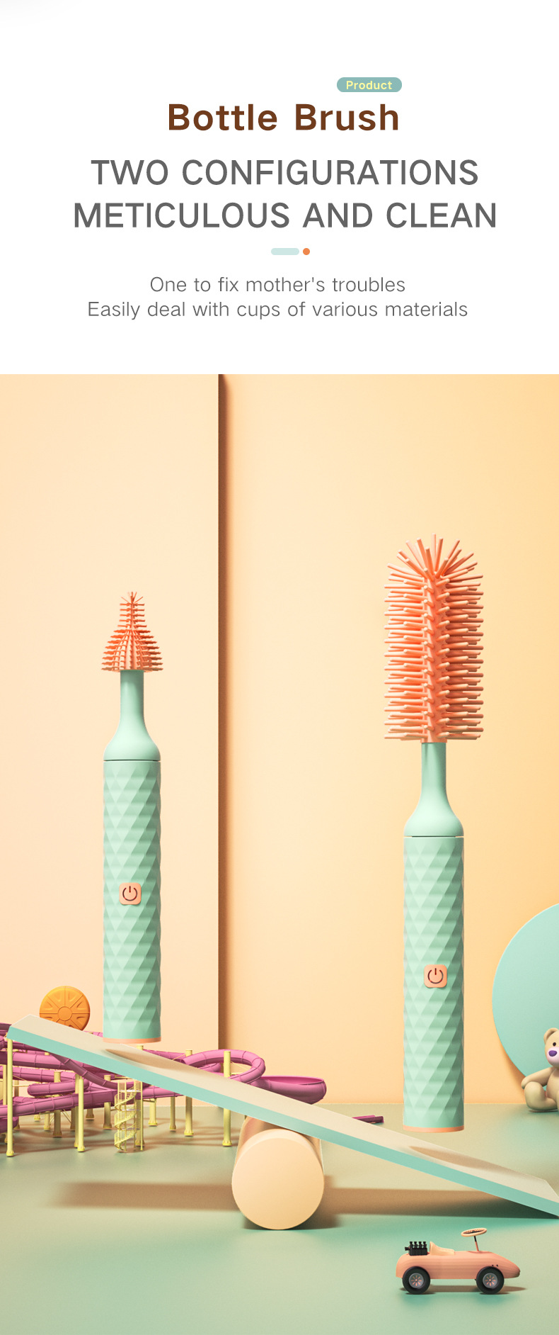 silicone bottle brush MFZ-BB005