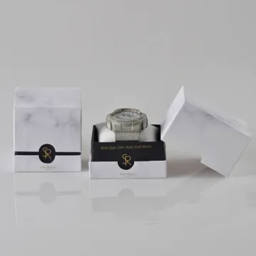 Luxury Marble Printing Packaging Watch Cardboard Box