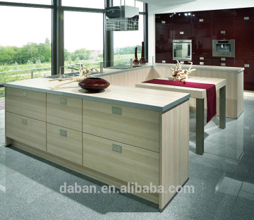High gloss wooden plywood painting kitchen cabinet factory wholesale