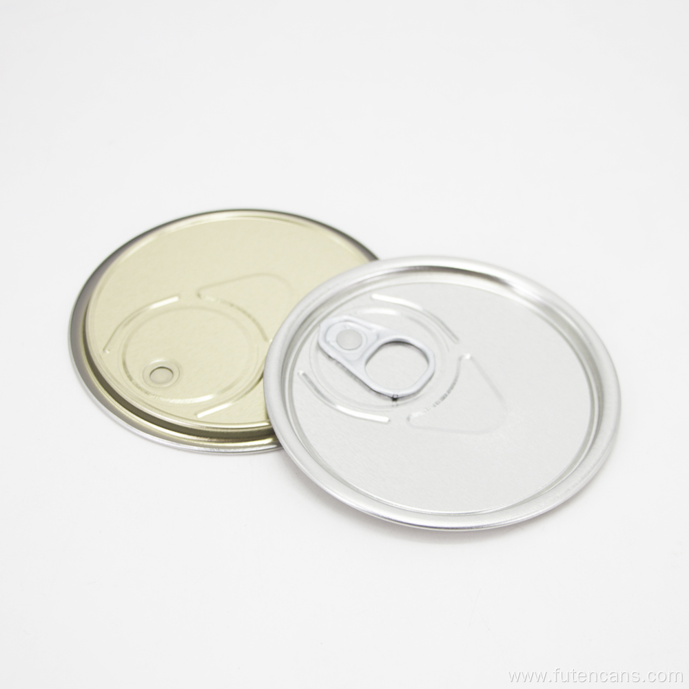 Custom easy open cover tinplate metal cap