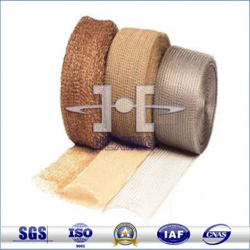 Brass knitted wire mesh/gas-liquild filter mesh
