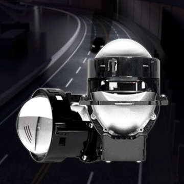 Lente de projetor LED de feixe duplo