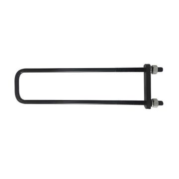 Ang trak na itim na pulbos na pinahiran ng U-magkasanib na pag-mount kit