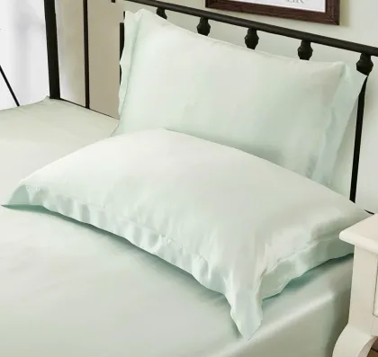 Pillow Case Bedding Luxury Silk Beauty Queen Size