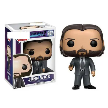 John Wick Gun Action Figure - Movie Collectible Toy