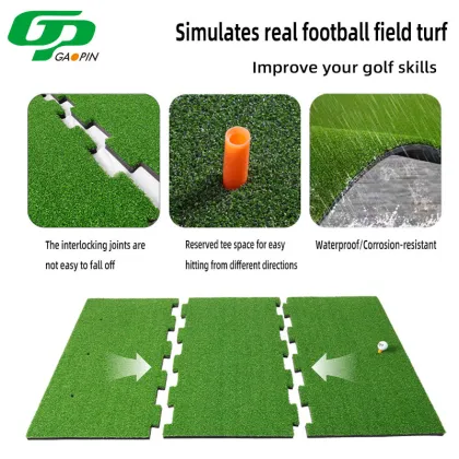 GP New Swing Trainer Interlocking Golf Chipping Mat