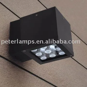 9W Aluminium down outdoor LED wall light