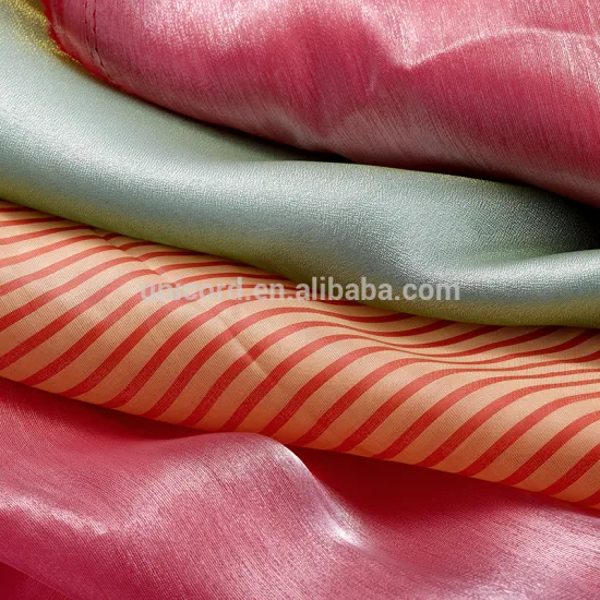 polyester fabrics chiffon for lady wear