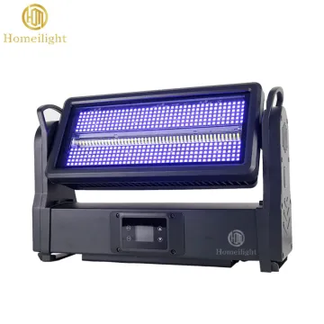 New Arrival Waterproof IP65 RGB 3in1 Moving Head LED Strobe Light for DJ Disco