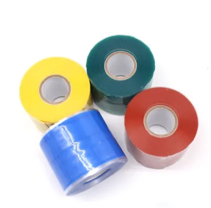 Self fusing high voltage insulating tape