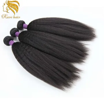 Kinky Straight Braiding Hair Weave 3 Bundles Deal, The Best China 100% Factory Price Wholesale Brazilian Hair In Dubai
