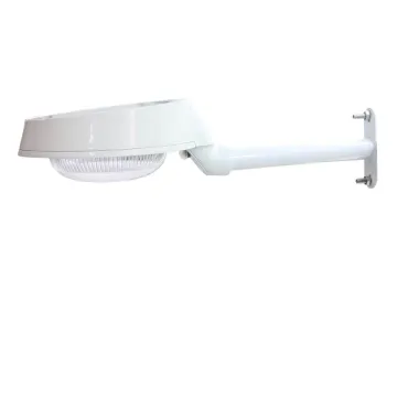 Exterior wall solar wall light