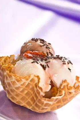 Ice cream cone bowl products