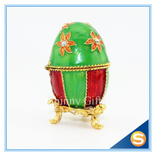 Egg shape jewelry box easter gifts holiday gifts