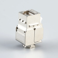 Cat6 / Cat6a STP Keystone Jack Type sansoless, 180 degrés