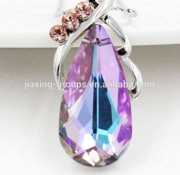hot sell faction new design colorful cz crystal pendant,available your design,Oem orders are welcome