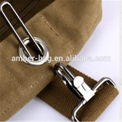 Canvas Shoulder Bag / Outdoor Products Canvas Roll Bag/The large capacity backpack bag/Men's backpack