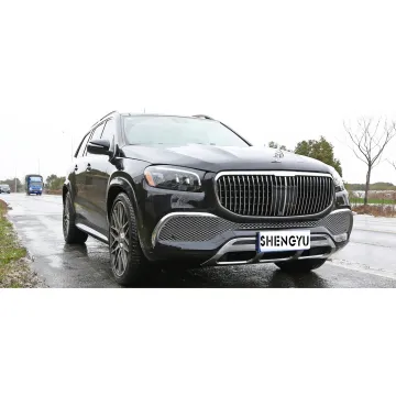 Car Bumper Grille Hood Fender Headlight Tail Light Upgrade Kit for Benz GL/GLS W166 13-19 to W167 Maybach
