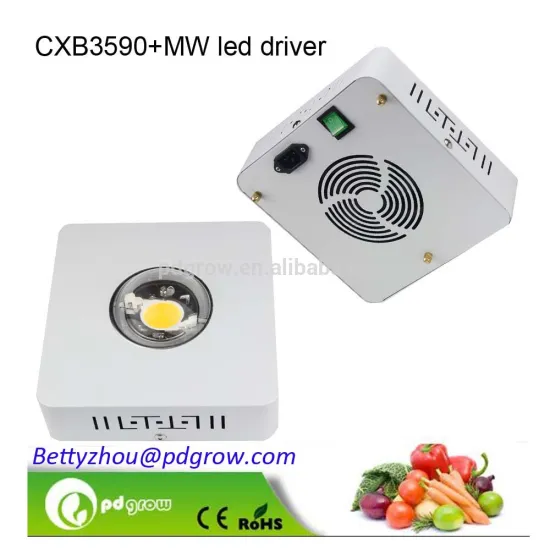 IP44 indoor Meanwell Driver 100 Watt CXB3590 COB LED grow light full spectrum