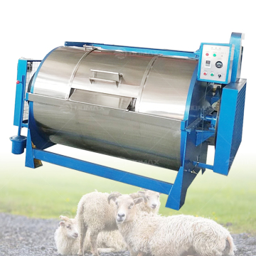 高効率羊ウール洗濯機 - ウールの洗掘と掃除機器