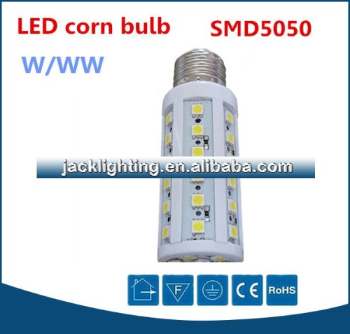 High power promotional e27 led bulb light corns 7W, 360degree led indoor corn lamps 7 watts
