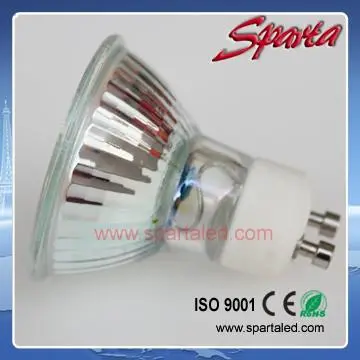 Glass shell led spotlight bulb 3w