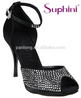 Classical Women High Heel Flamenco Tango Dance Shoe 725