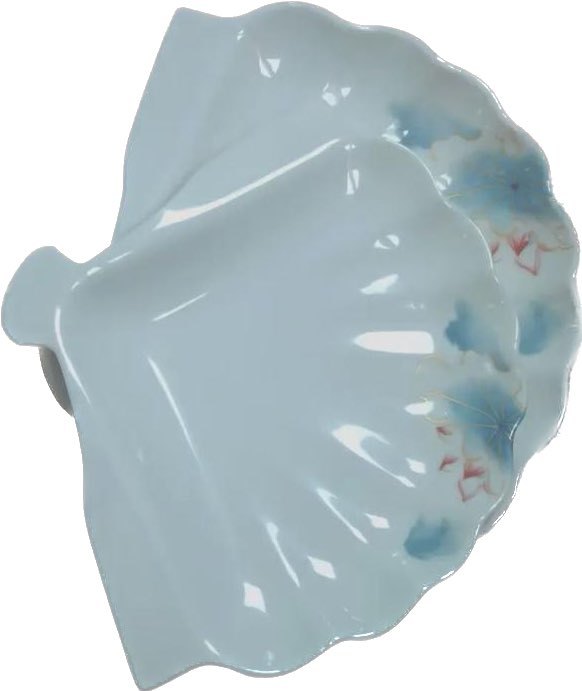 Mylamine fan-shaped plate