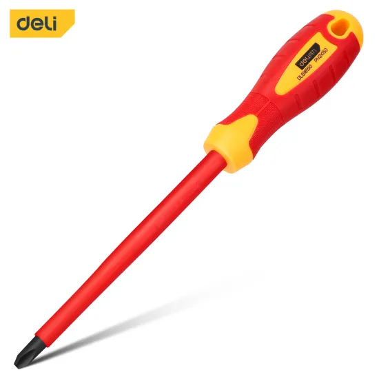 DELI TOOLS DL51815038150mm 1000v Insulated Phillips Screwdriver