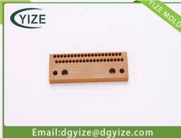 Precision plastic and bakelite inserts in precision mould part manufacturer yize