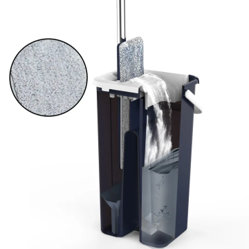 Home Supplier 360° Flat Mop Floor Cleaning Machine with Steel Bucket and Durable Round Magic Handle Set: Comprehensive Cleaning Solution
